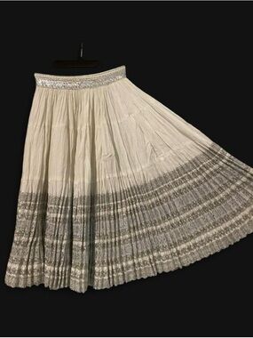 Ric Rac 50’s White & Black Patio Skirt